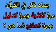 ما هو الجماد الذي ذكر في القران – خليجنا نت