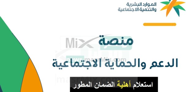 استعلام الضمان الاجتماعي المطور عن طريق نفاذ بعد نزول الأهلية لشهر رمضان 1444