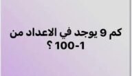 كم 9 بين 1 و 100 – خليجنا نت