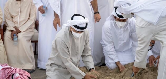 تفاصيل تشييع جثمان الشيخ خليفة بن زايد بالصور