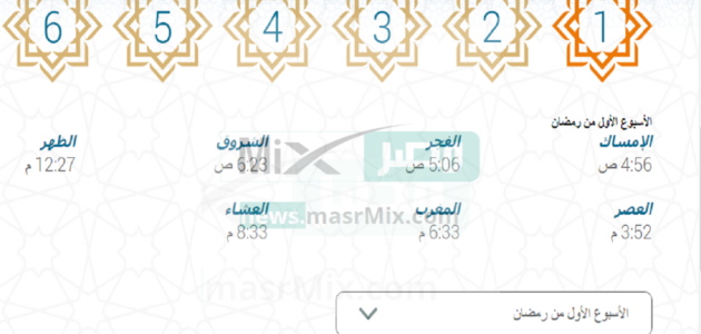 موعد افطار ثالث ايام رمضان طبقا لتوقيت أم القرى وآداب الصيام