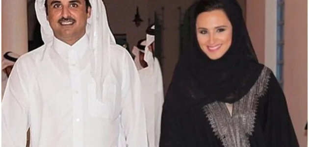 كم عدد زوجات الشيخ تميم بن حمد آل ثاني بالصور