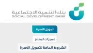 شروط قرض الأسرة 1444 الجديدة كاملة