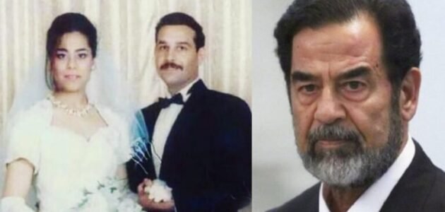 من هو زوج حلا صدام حسين