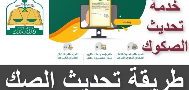 رابط تحديث صك عقاري قديم بآخر إلكتروني