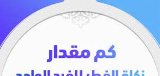 كم مقدار زكاة الفطر للشخص الواحد دار الافتاء توضح ؟