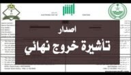 هل الخروج النهائي يقدر يرجع مرة ثانية للعمل في المملكة؟