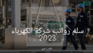 سلم رواتب شركة الكهرباء 2023