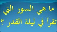 ما هي الايات التي تقرا في ليلة القدر وما السور من القرآن تقرأ في ليلة القدر