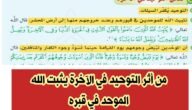 وصف الله تعالى حال الناس بغير التوحيد