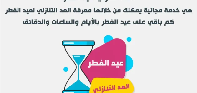 كم باقي على عيد الفطر 2023 العد التنازلي
