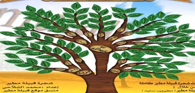 شجرة قبيلة مطير – موقع خليجنا