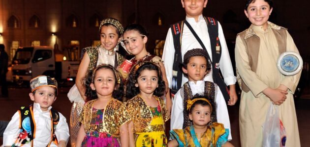 كلمات قرقيعان وقرقيعان بين قصير ورميضان