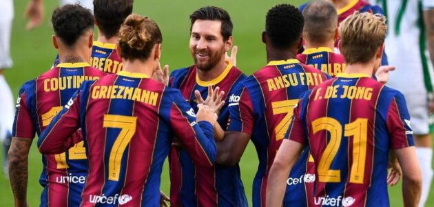كم مرة فاز برشلونة بالدوري الاسباني في تاريخه