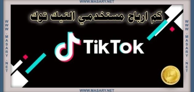 كم ارباح مستخدمي التيك توك TikTok 1 كم ارباح مستخدمي التيك توك TikTok