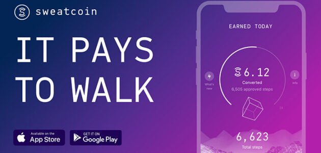 تطبيق الربح من المشي sweatcoin شرح تطبيق sweatcoin