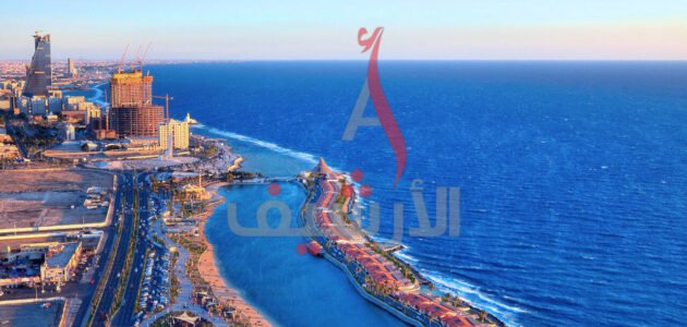 كم المسافة بين السودان والسعودية بحرا