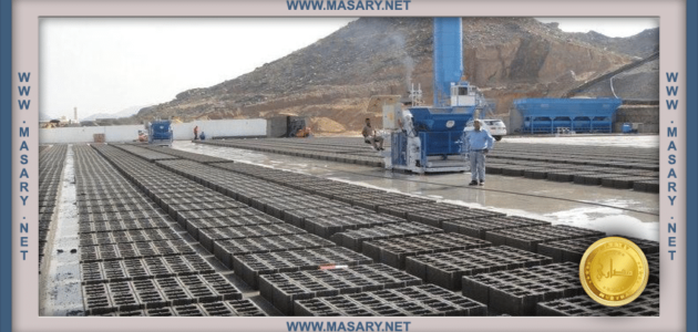 دراسة جدوى مشروع مصنع بلك اتوماتيكي