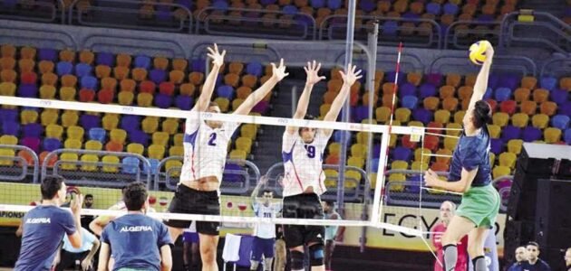 كم عدد اشواط كرة الطائرة