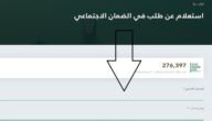 استعلام عن حالة الطلب الضمان الاجتماعي 1444