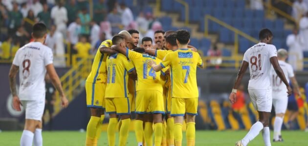 توقيت مباراة النصر والطائي في الدوري السعودي 2023 والقنوات الناقلة لها