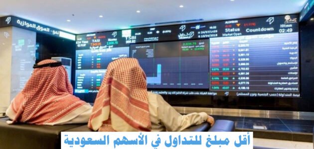 أقل مبلغ للتداول في الأسهم السعودية
