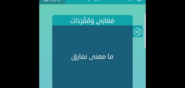 ما معنى كلمة نمارق في القرآن الكريم