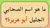 ما هو اسم ابو هريرة الحقيقي