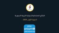 نتائج البكالوريا سورية 2023: رابط نتائج البكالوريا سوريا 2023 بالاسم ورقم الاكتتاب عبر موقع سوريانا