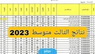 “صدرت الآن” نتائج ثالث متوسط الموصل 2023 العراق عبر موقع نتائجنا وموقع وزارة التربية والتعليم العراقية