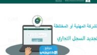 كيفية تجديد سجل شركة في السعودية 1445 بالخطوات التفصيلية