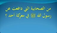 من الصحابيه التي دافعت عن النبي صلي الله عليه وسلم في غزوة احد ؟ اذكر اسمها وام. من؟