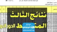 “جميع الناجحين pdf” اسماء الطلاب الاوائل في نتائج شهادة الثالث المتوسط 2023 في العراق
