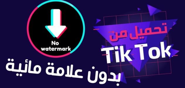 تحميل فيديو من التيك توك_بدون علامة مائية