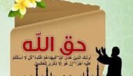 بحث عن حق الله عز وجل وحق رسوله