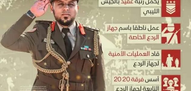 من هو محمود حمزة 444 في ليبيا
