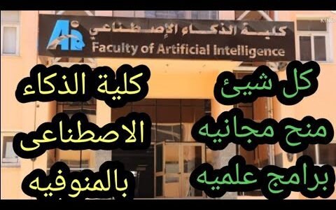 كليات الذكاء الاصطناعي في مصر 2023