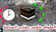 لماذا الطواف حول الكعبة عكس عقارب الساعة