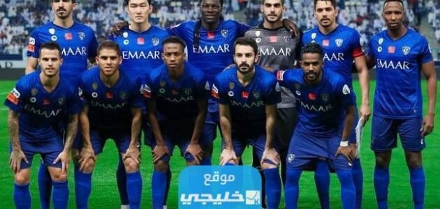 تشكيلة الهلال امام الشباب في نصف نهائي البطولة العربية للأندية 2023