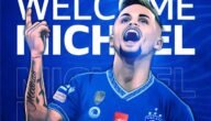 من هي زوجة ميشيل ديلغادو لاعب الهلال