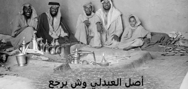 العبدلي وش يرجعون، أصل عائلة العبدلي من وين