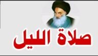 كيفية صلاة الليل عند السيد السيستاني