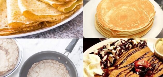 طريقة عمل الكريب وعجينته الهشة والخفيفة بمقادير اقتصادية وبحشوات مختلفة