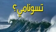 كم يبلغ طول موجة تسونامي