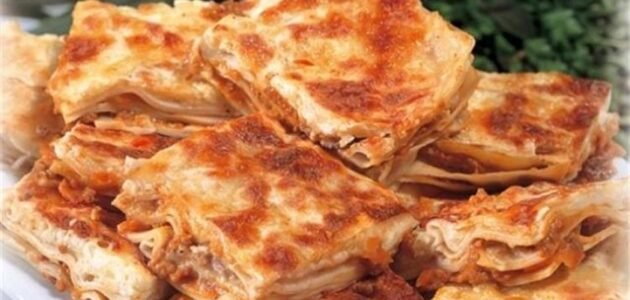 طريقة عمل الرقاق الطري باللحمة الأصلية بدون بيض أو لبن 1 طريقة عمل الرقاق الطري باللحمة الأصلية بدون بيض أو لبن