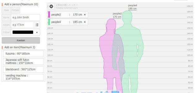 قياس فرق الطول بينك وبين حبيبك رابط موقع Hikaku 1 قياس فرق الطول بينك وبين حبيبك رابط موقع Hikaku