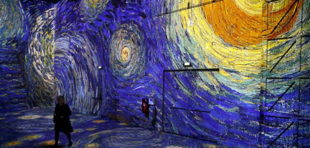 من هو الفنان الذي رسم لوحة ليلة النجوم وتُعرف ب the starry night