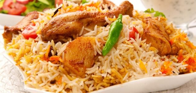 برياني الدجاج بأسهل طريقه والطعم حكايه احلي من المطاعم