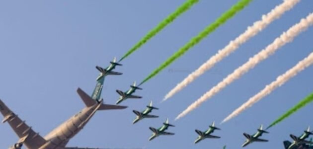 اليوم الوطني السعودي.. مواعيد ومواقع عروض القوات الجوية احتفالا باليوم الوطني