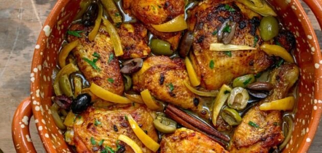 طريقة تحضير طاجن الفراخ بالخضار بكل سهولة